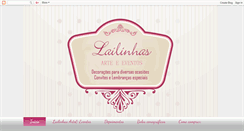Desktop Screenshot of lailinhas.com
